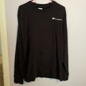 Champion sweatshirt, size medium black